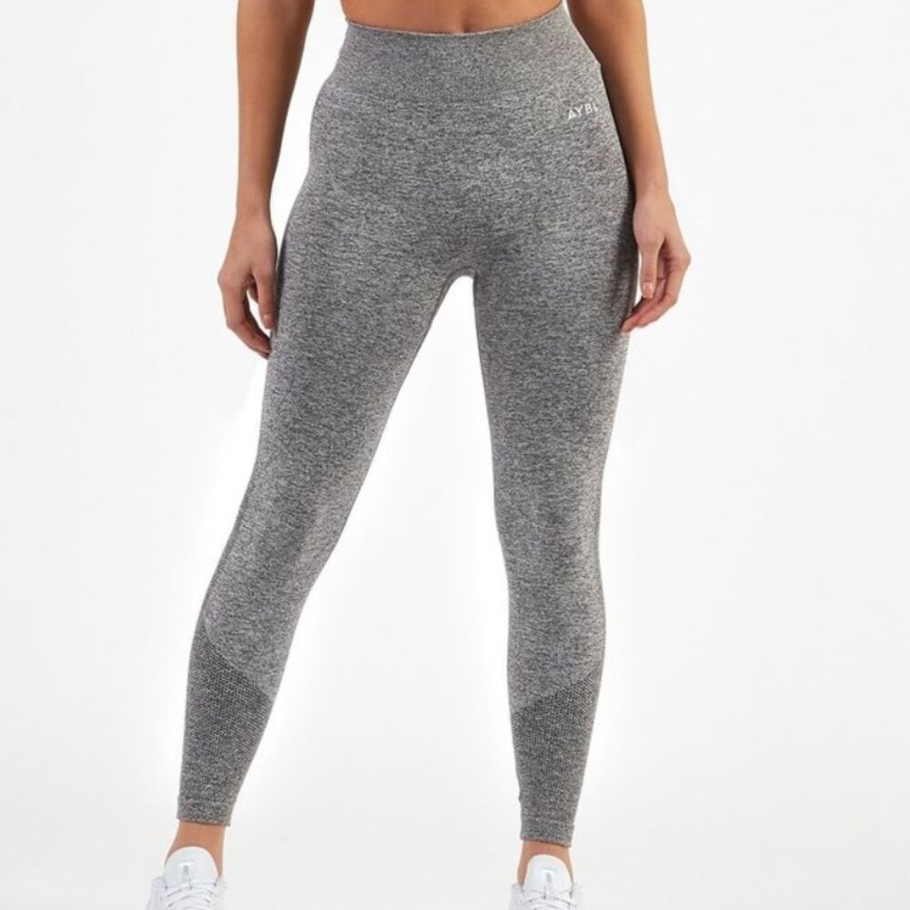 Motion Seamless Leggings - Grey Marl
